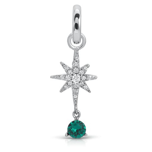 Fragrant Jewels May Emerald Birthstone Charm - Star Charm