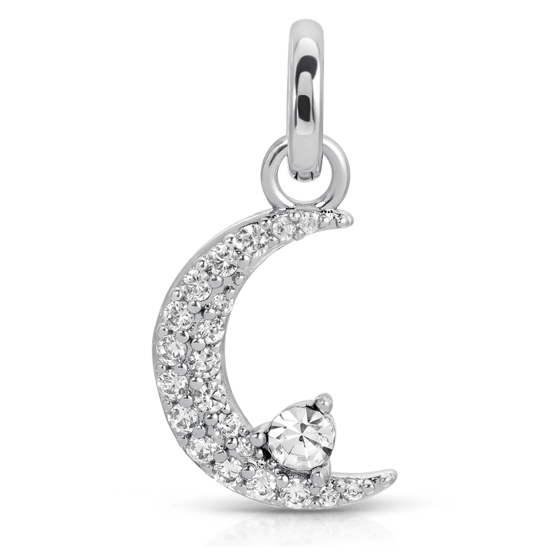 Fragrant Jewels April Diamond Birthstone Charm - Moon Charm