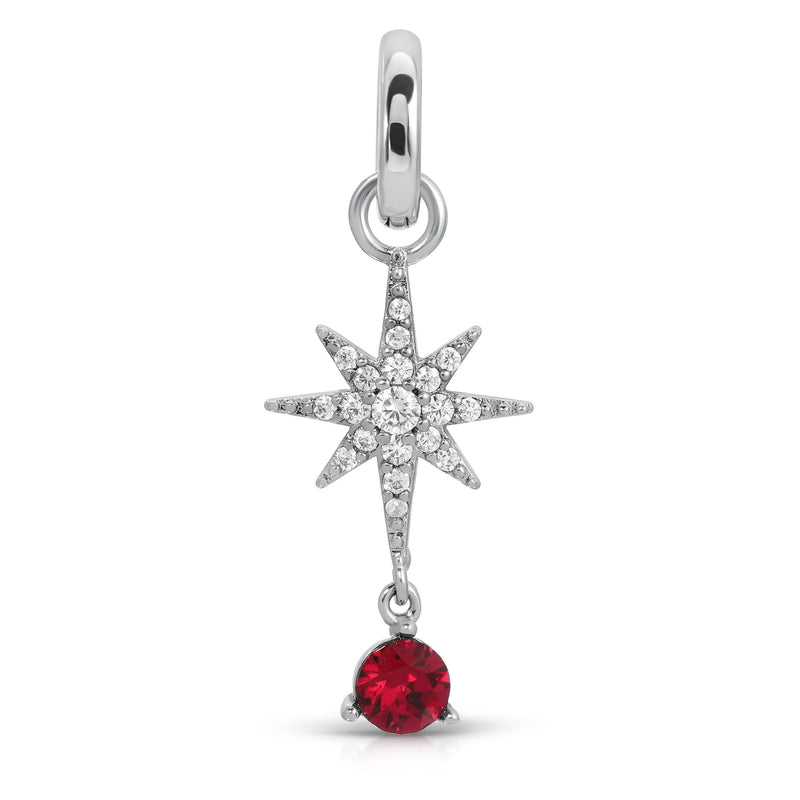 Fragrant Jewels January Garnet Birthstone Charm - Star (Rewards Store) Charm