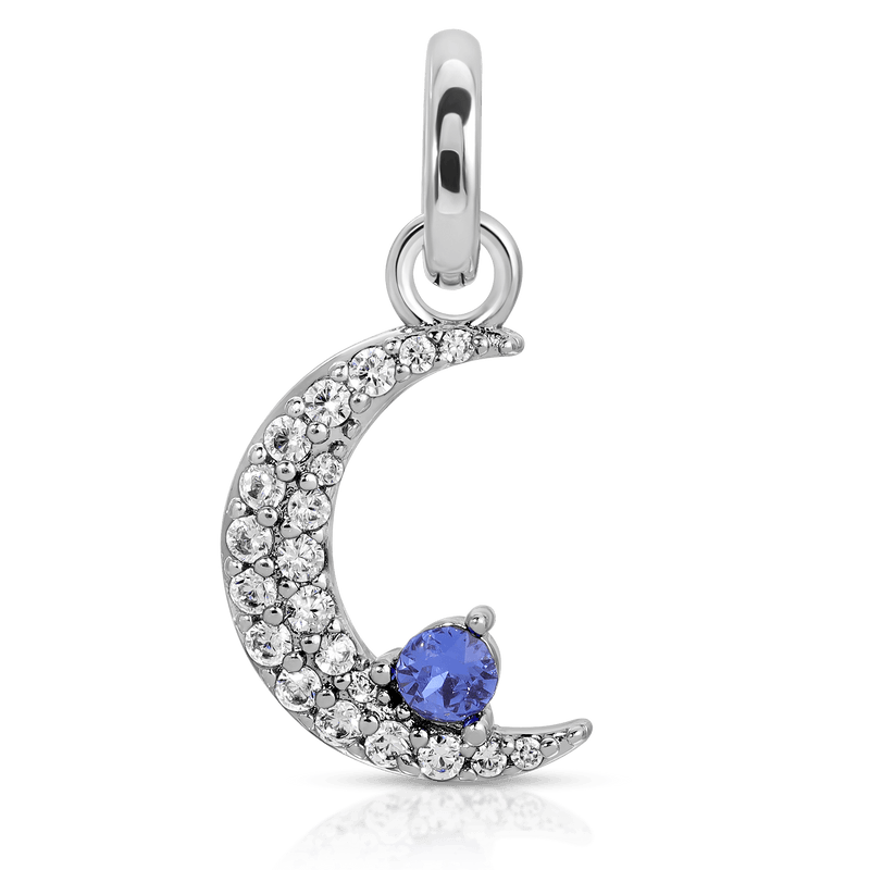 Fragrant Jewels September Sapphire Birthstone Charm - Moon (Rewards Store) Charm