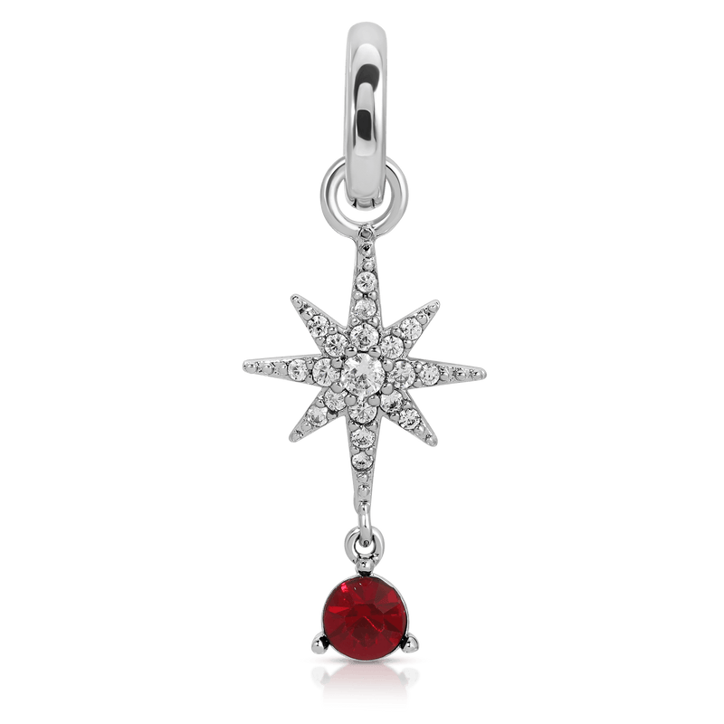 Fragrant Jewels July Ruby Birthstone Charm - Star (Rewards Store) Charm