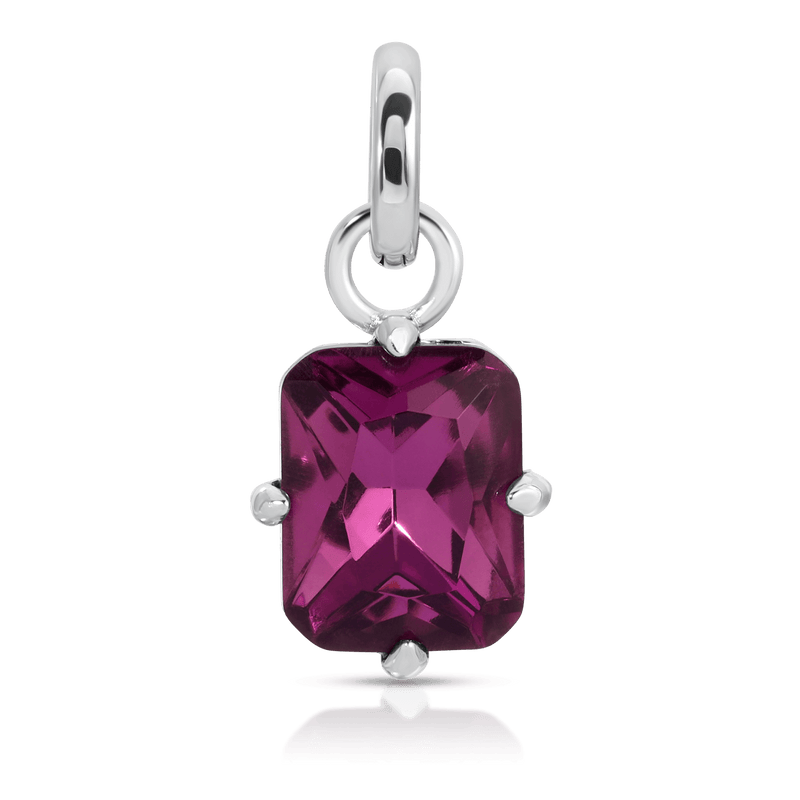 Fragrant Jewels February Amethyst Birthstone Charm - Emerald Charm