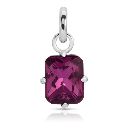 Fragrant Jewels February Amethyst Birthstone Charm - Emerald Charm