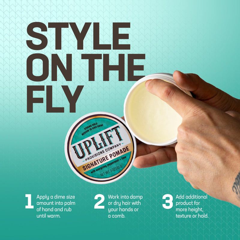 Uplift Provisions Company Signature Pomade 3 oz Pomade