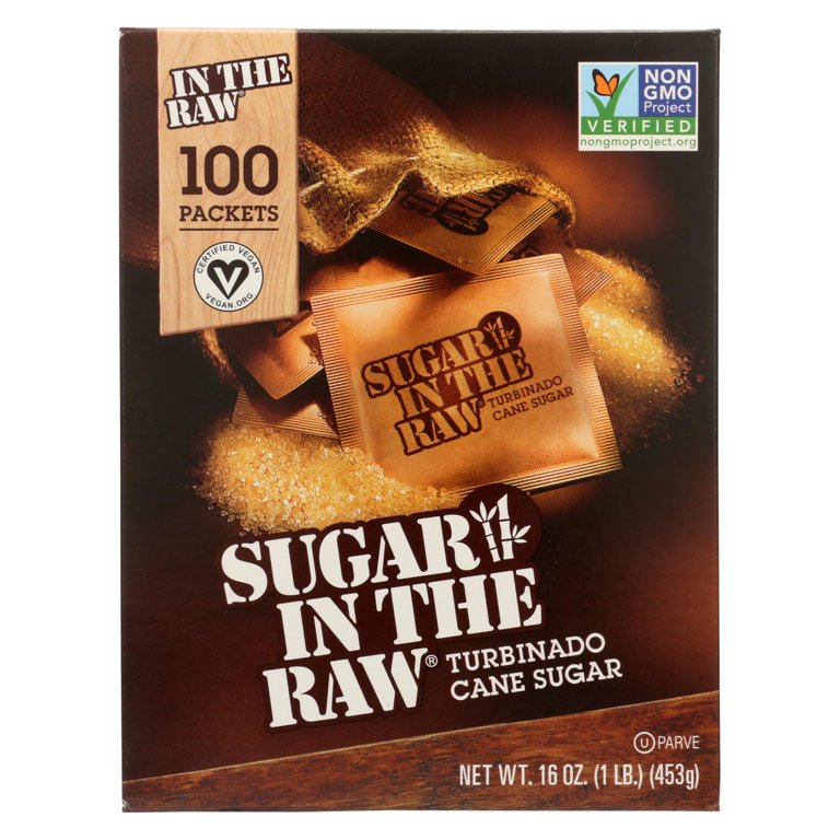 Sugar In the raw Sugar In The Raw Sugar In The Raw - Packets - Case Of 8 - 100 Pk Sugar & Sweeteners