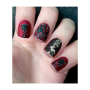 UberChic Beauty Sugar Skulls-01 Stamping Plate