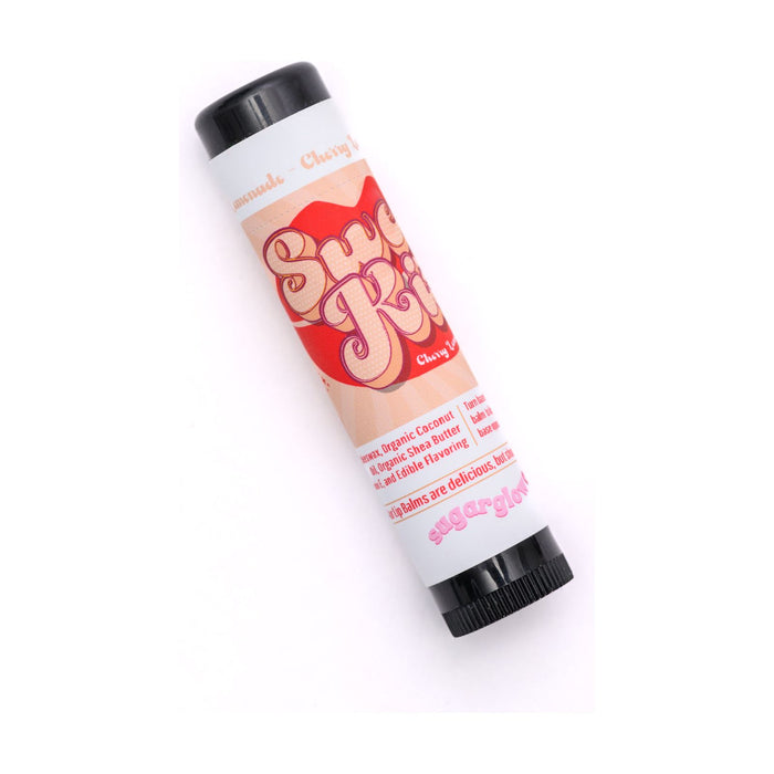 SugarGlow Co Sweet Kiss Lip Balm Cherry Lemonade *Almost Perfect