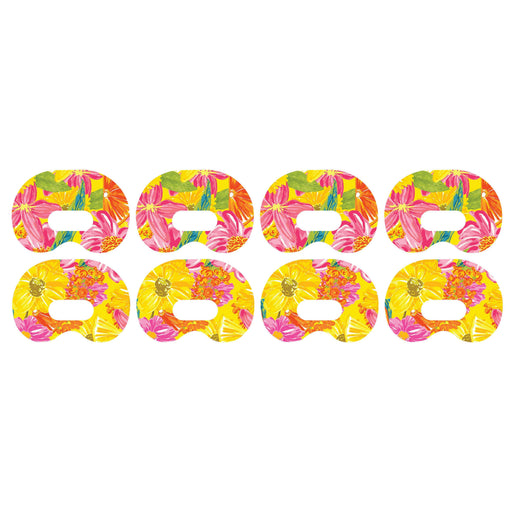 Peelz Summer Flowers Medtronic Guardian Connect Patch Tape - Pump Peelz Patch Medical Tape