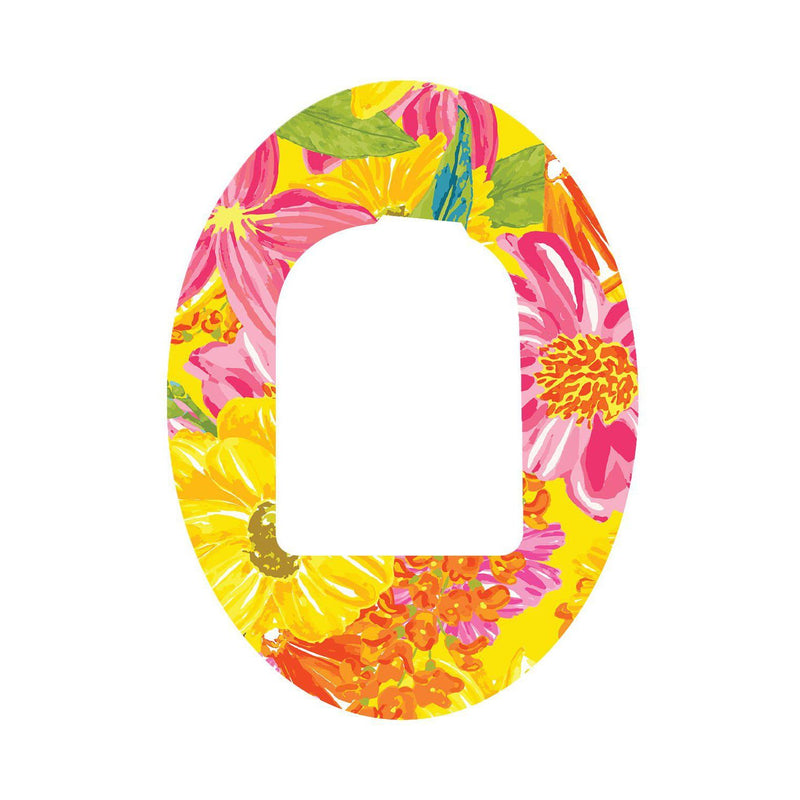 Peelz Summer Flowers Pod Patch Tape - Pump Peelz Patch Medical Tape