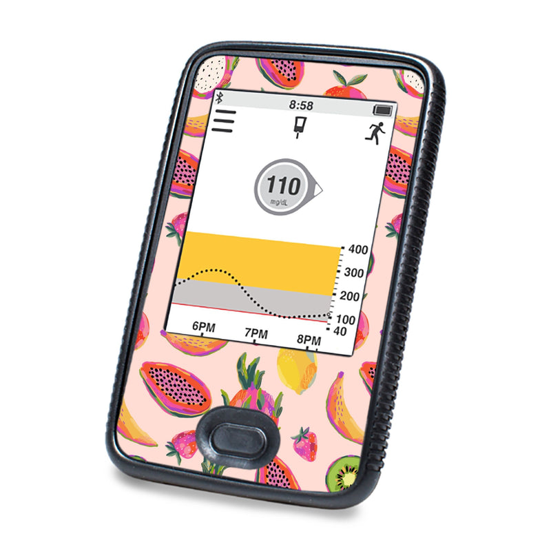 Peelz Summer Fruits DEXCOM G6 Touchscreen Receiver Peelz/Stickers