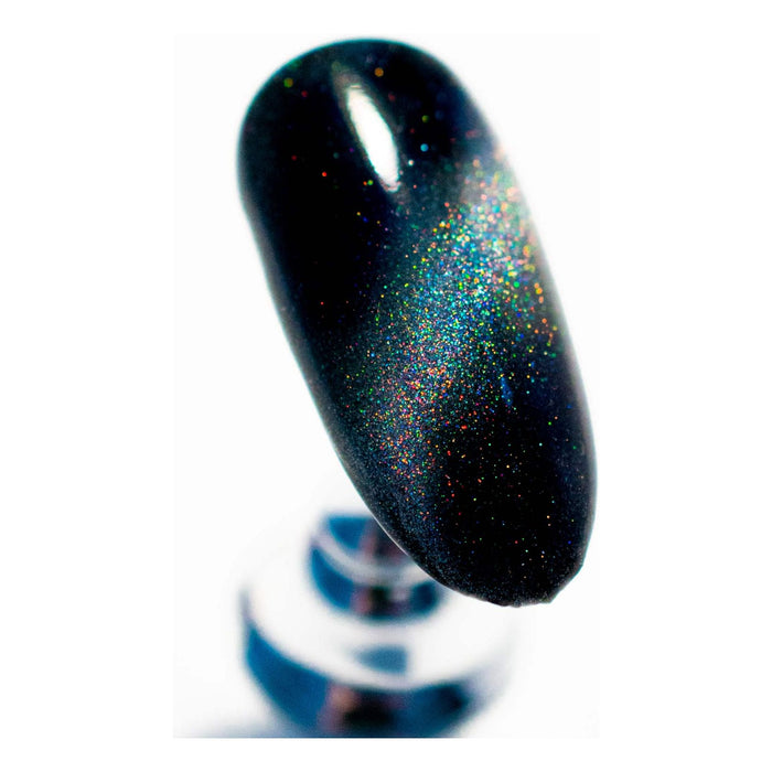 Uberchic Beauty Chasing Lightning   Holo Cats Eye Gel Polish