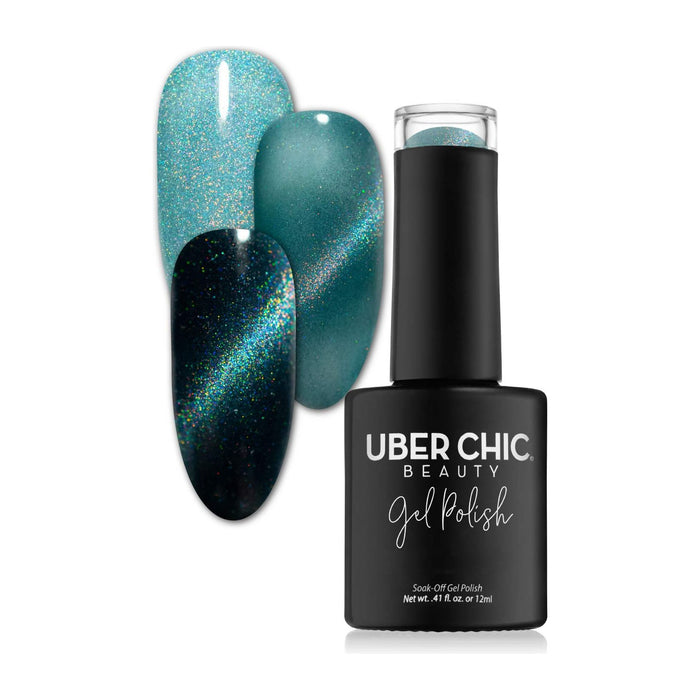 Uberchic Beauty Off The Radar   Holo Cats Eye Gel Polish