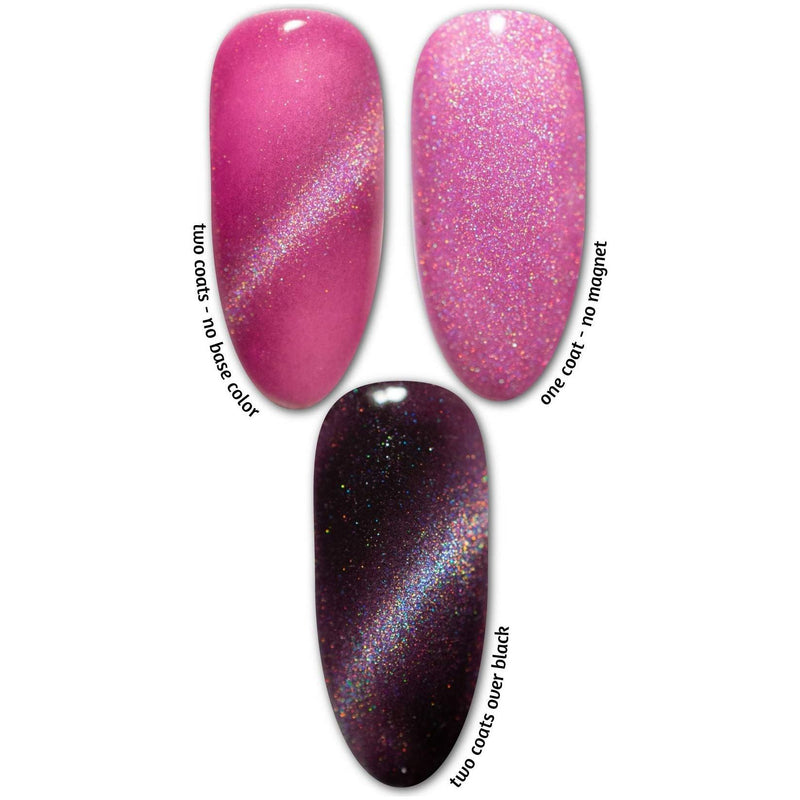 UberChic Beauty Picture Perfect Pink - Holo Cats Eye Gel Polish Gel Polish