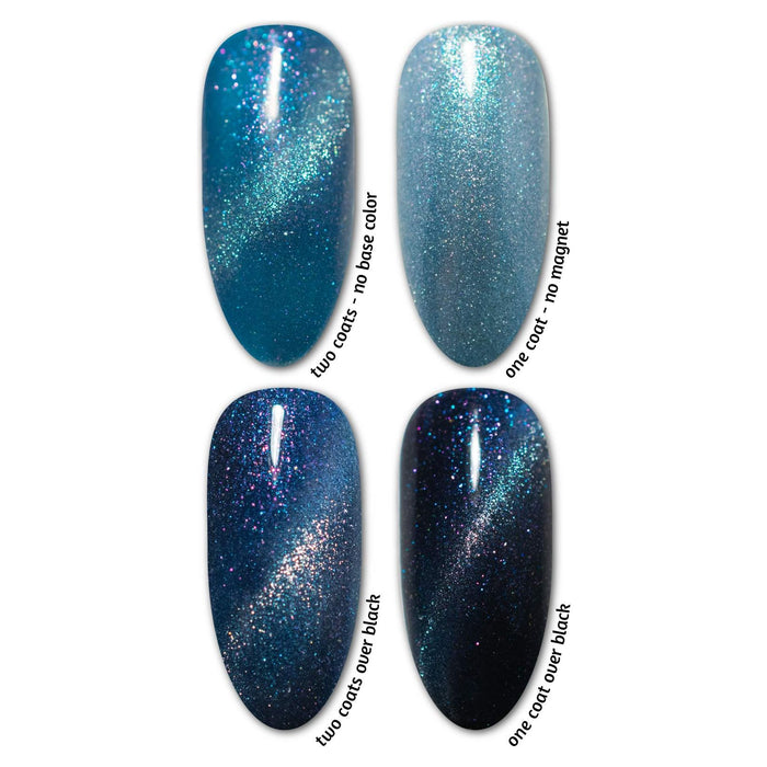 Uberchic Beauty Calm Before The Storm   Cats Eye Iridescent Gel Polish