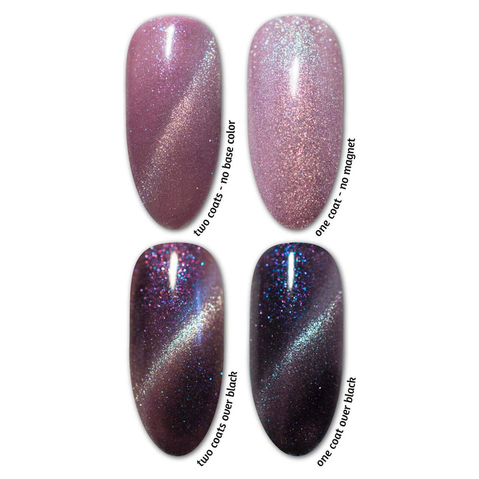 Uberchic Beauty Cotton Candy Daydream   Cats Eye Iridescent Gel Polish