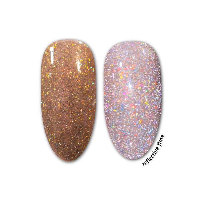 Uberchic Beauty Auburn Skies   Iridescent Reflective Gel Polish