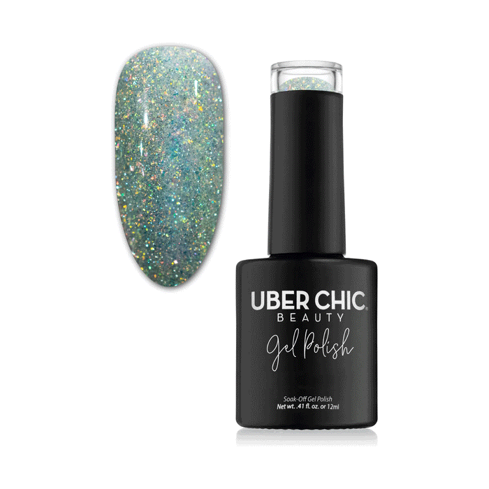 Uberchic Beauty Happy As A Hummingbird   Iridescent Reflective Gel Polish