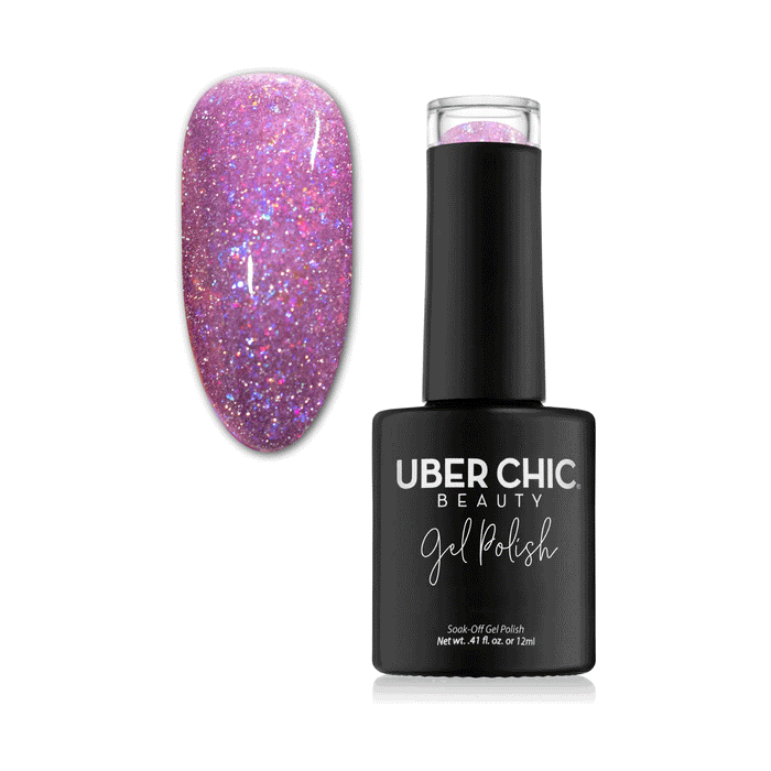 Uberchic Beauty Wild Orchid   Iridescent Reflective Gel Polish