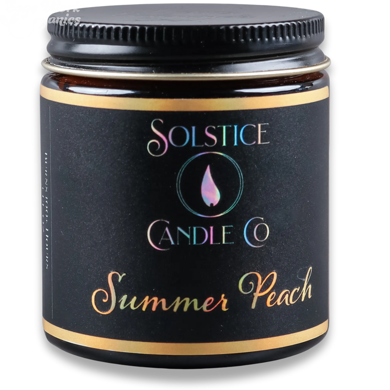 SageWork Organics Summer Peach Candle Candles