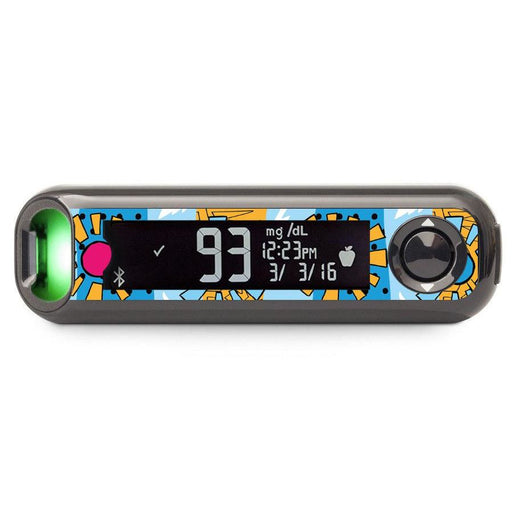 Peelz Summer Suns Bayer Contour© Next One Glucometer Peelz/Stickers