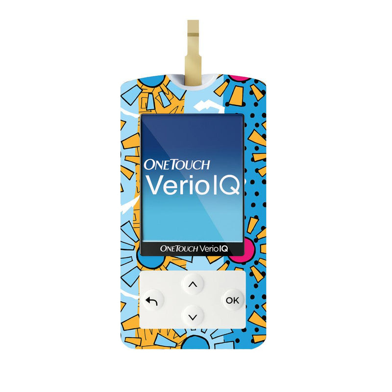 Peelz Summer Suns for OneTouch Verio IQ Glucometer Peelz/Stickers