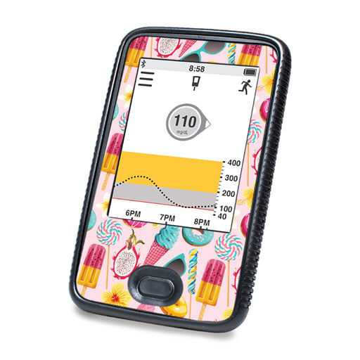 Peelz Summer Sweets Designed for DEXCOM G6 Touchscreen Receiver Peelz/Stickers