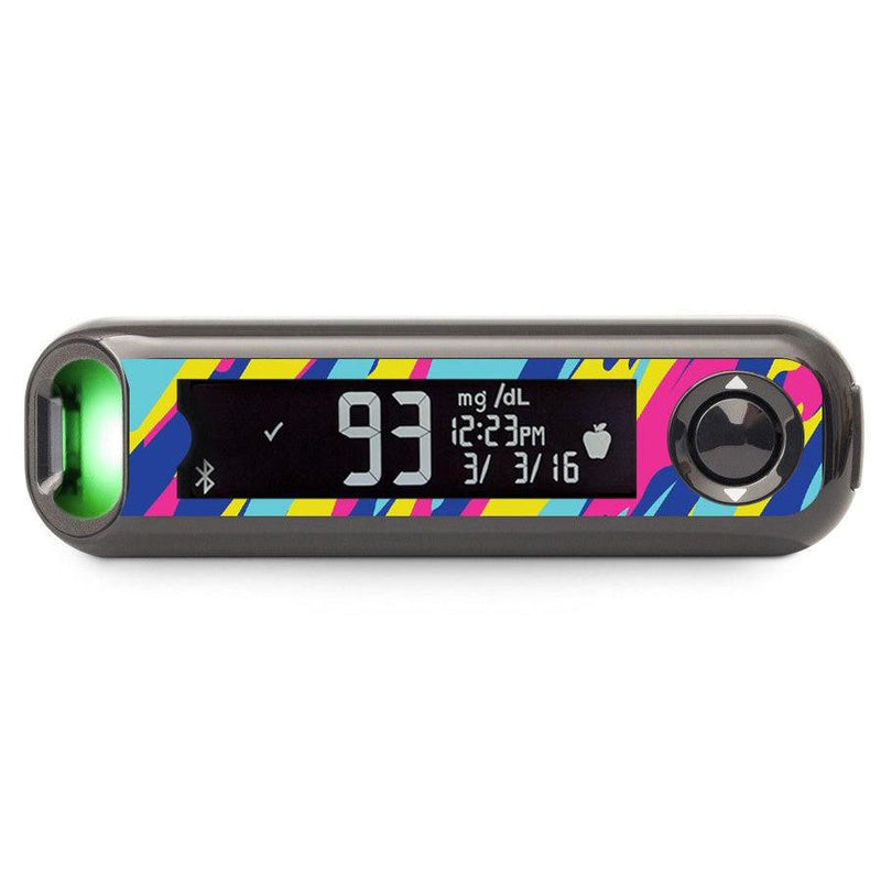Peelz Summer Texture Bayer Contour© Next One Glucometer Peelz/Stickers