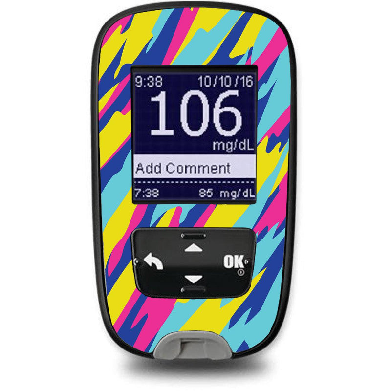 Peelz Summer Texture Sticker for the Accu-Chek Guide Glucometer Peelz/Stickers