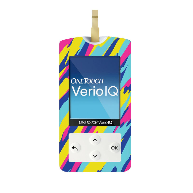 Peelz Summer Texture for OneTouch Verio IQ Glucometer Peelz/Stickers
