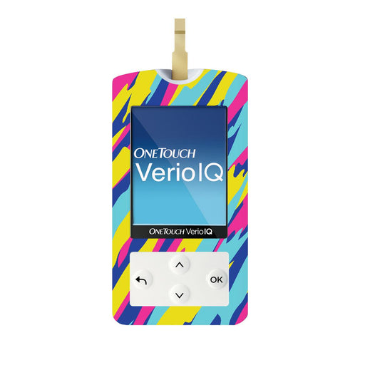 Peelz Summer Texture for OneTouch Verio IQ Glucometer Peelz/Stickers