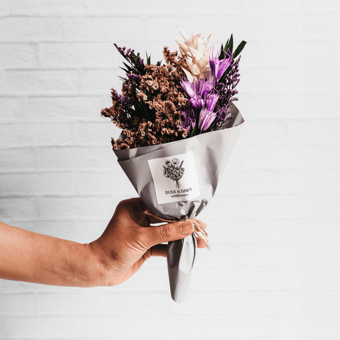 Belle Dried Flower Mini Bouquet by Giften Market