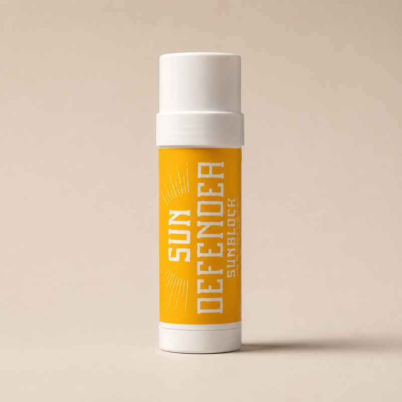 Doc Spartan® Sun Defender Sunblock Skin and Eye Care Gray