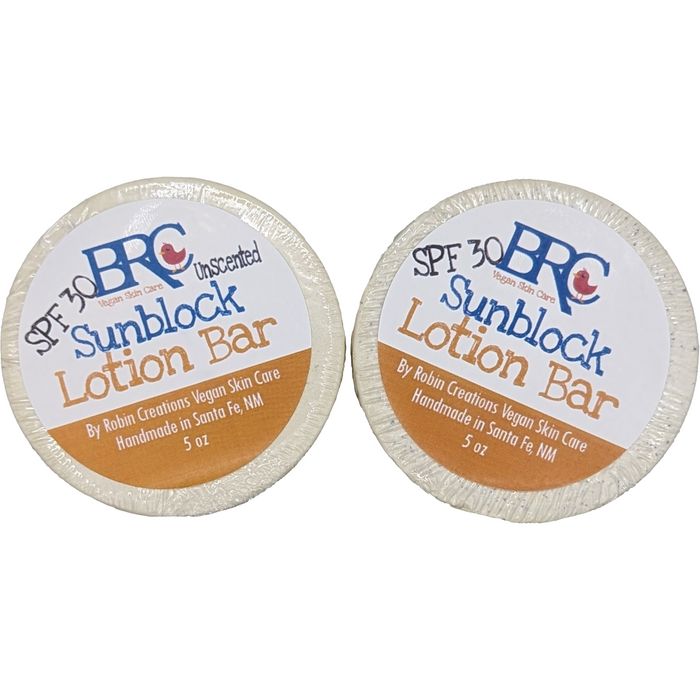 By Robin Creations - Spf 30 Sunblock Lotion Bars - 100% Reef Safe