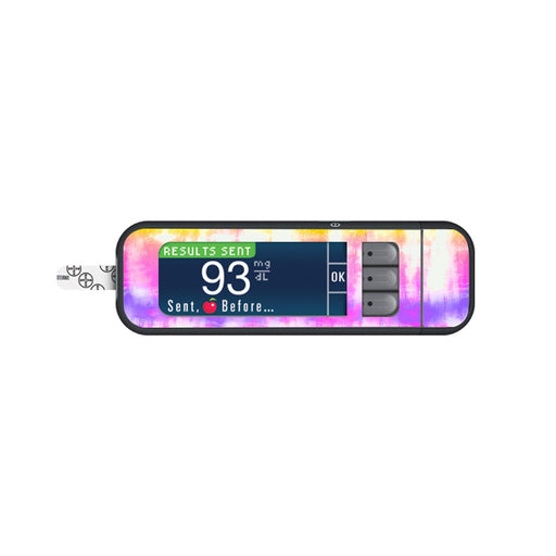 Peelz Sunburst Sticker for Bayer Contour Next Glucometer Peelz/Stickers