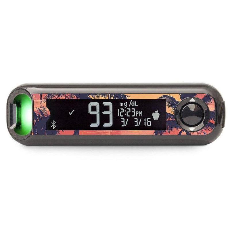 Peelz Sunset Serenade Bayer Contour© Next One Glucometer Peelz/Stickers
