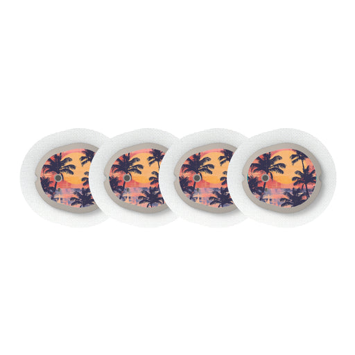 Peelz Sunset Serenade Designed for the DEXCOM G7 and Stelo Transmitter Peelz/Stickers