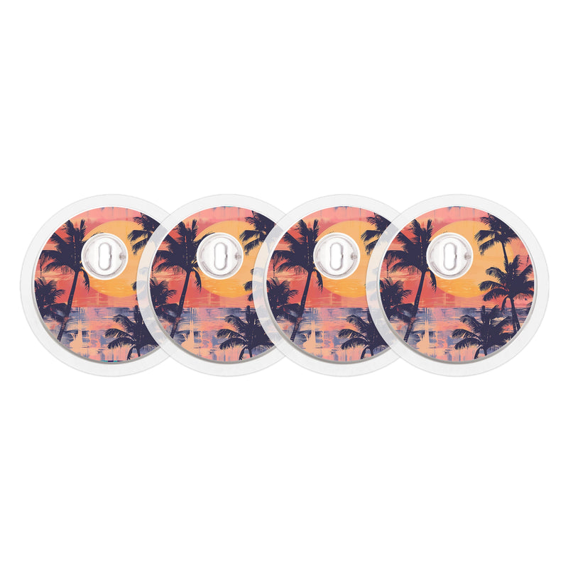 Peelz Sunset Serenade Designed for the FreeStyle Libre 3 Plus & Lingo  Sensor Peelz/Stickers