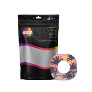Peelz Sunset Serenade Dexcom G7 and Stelo Patch Tape - Pump Peelz Patch Medical Tape
