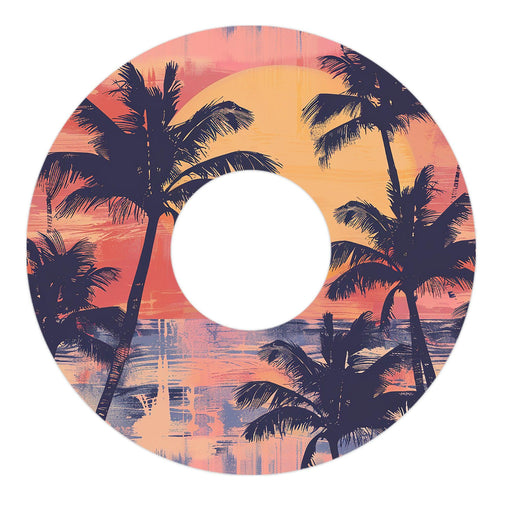 Peelz Sunset Serenade FreeStyle Libre 3 Plus & Lingo  Patch Tape - Pump Peelz Patch Medical Tape