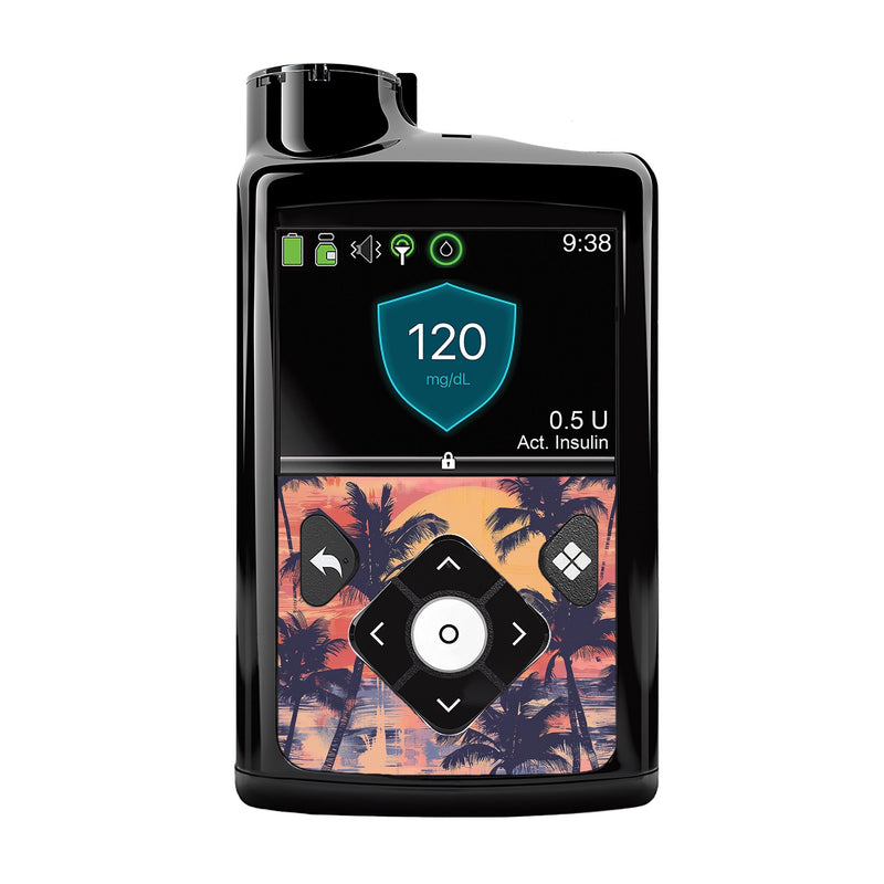 Peelz Sunset Serenade for Medtronic MiniMed 770G & 780G Peelz/Stickers