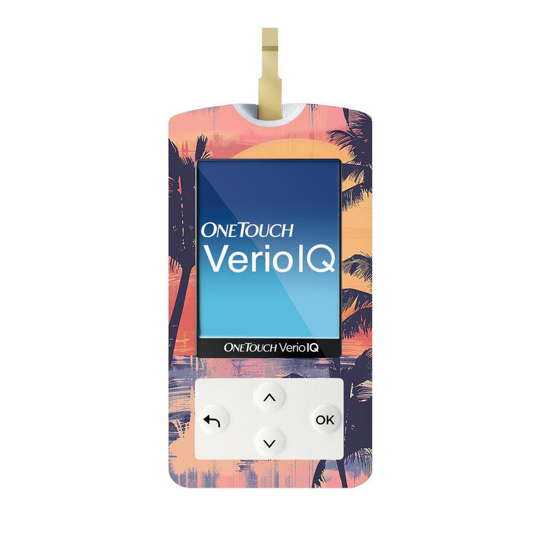 Peelz Sunset Serenade for OneTouch Verio IQ Glucometer Peelz/Stickers