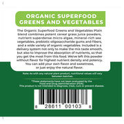 Hallelujah Diet Advanced Superfood, Greens and Vegetable (Plain) Powdered Superfood