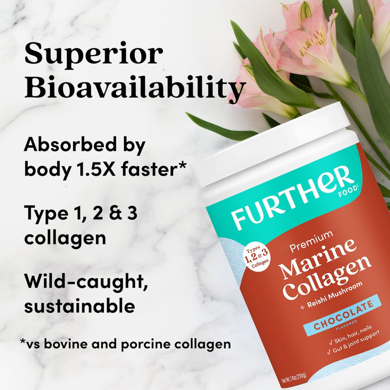 Further Food Chocolate Marine Collagen Powder Collagen
