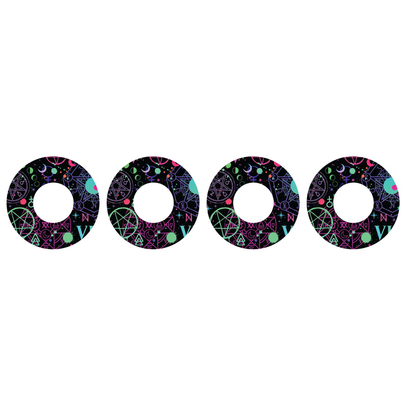 Peelz Supernatural Symbols Patch  Tape Designed for the FreeStyle Libre 2 Patch Medical Tape
