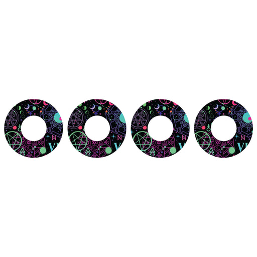 Peelz Supernatural Symbols Patch  Tape Designed for the FreeStyle Libre 2 Patch Medical Tape