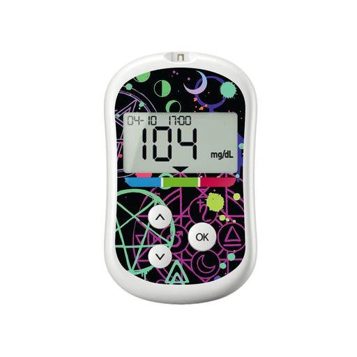 Peelz Supernatural Symbols for OneTouch Verio Flex Glucometer Peelz/Stickers