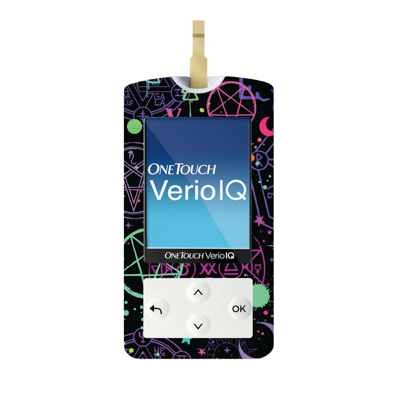 Peelz Supernatural Symbols for OneTouch Verio IQ Glucometer Peelz/Stickers