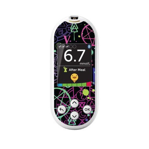 Peelz Supernatural Symbols for OneTouch Verio Reflect Glucometer Peelz/Stickers