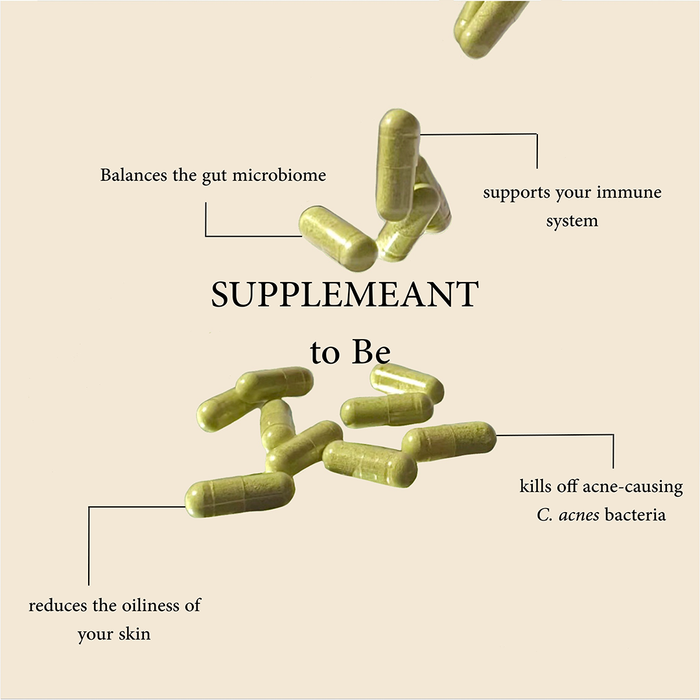 SUPPLEMEANT to Be® Pre+Probiotic+Vitamin Skin Mix