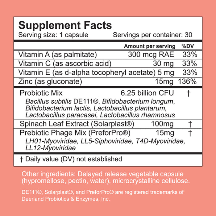 SUPPLEMEANT to Be® Pre+Probiotic+Vitamin Skin Mix